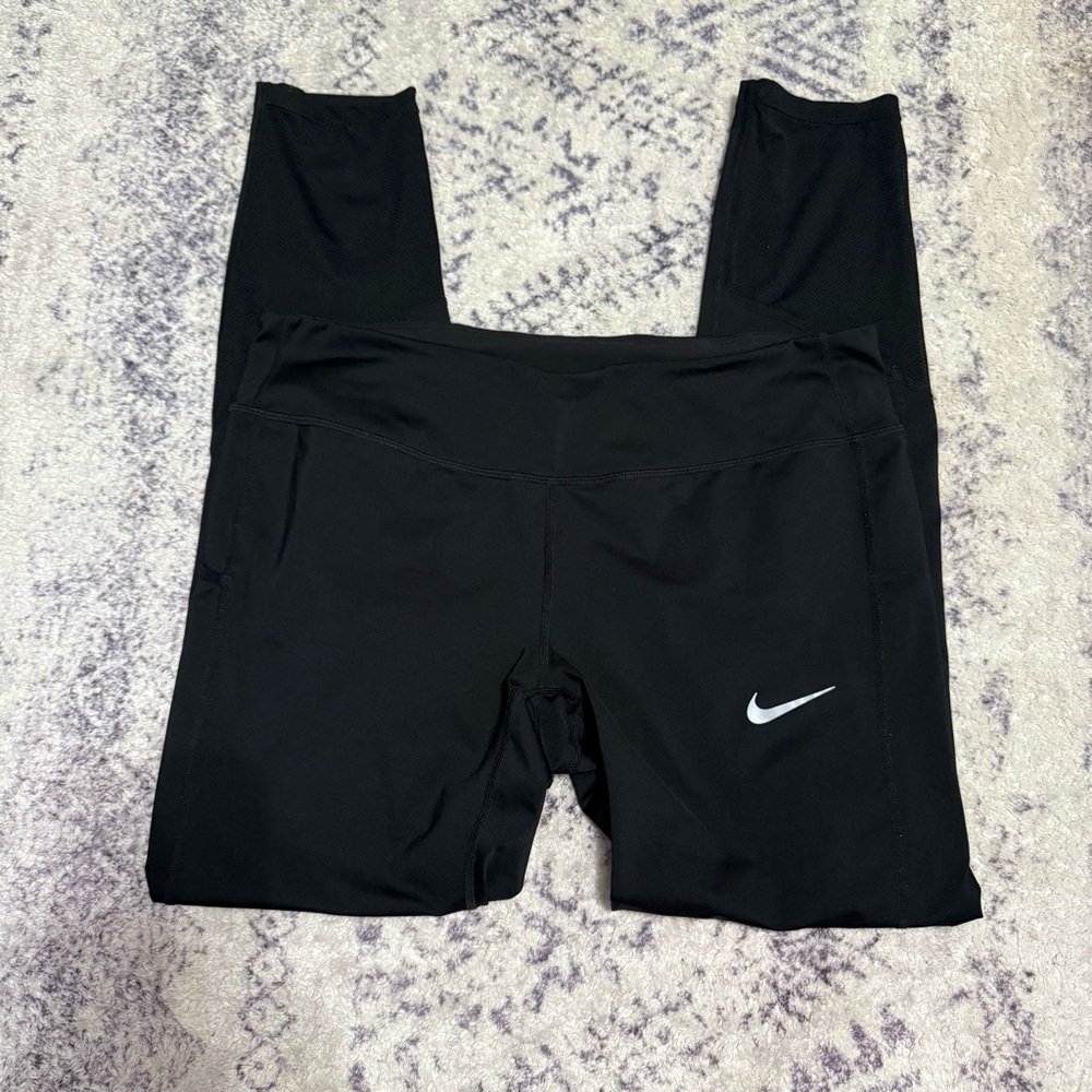 Nike Leggings Drawstring Phone Pocket Large